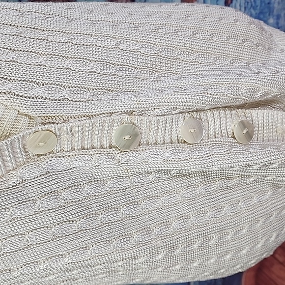 Vtg PIERRE CARDIN Cardigan sweater Size M - Picture 5 of 6